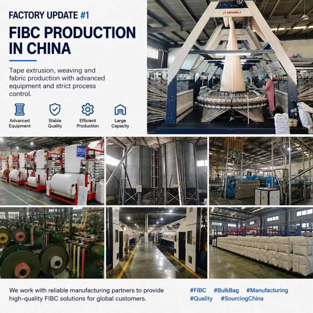 FIBC production capability overview